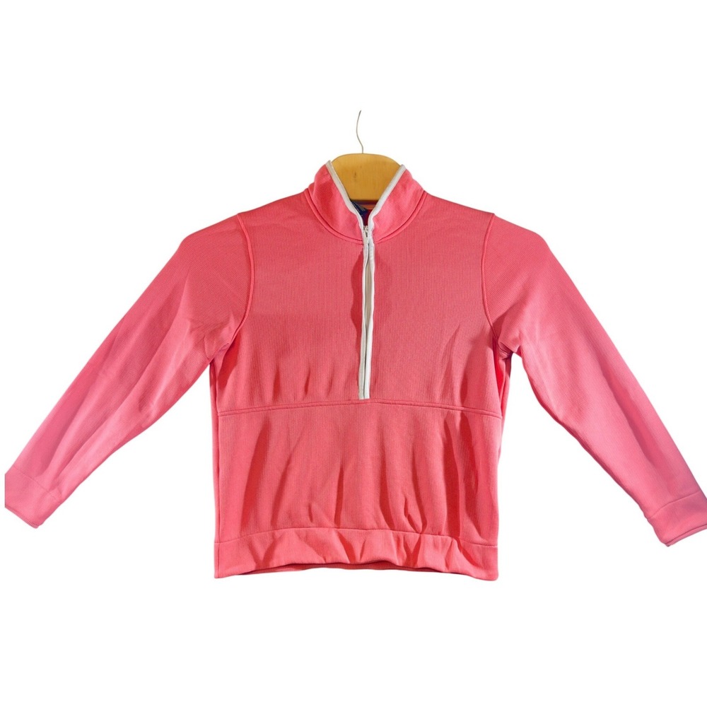 530 | Under Armour Storm Pink 1/4 Zip Water Resistant Pullover Womens Large